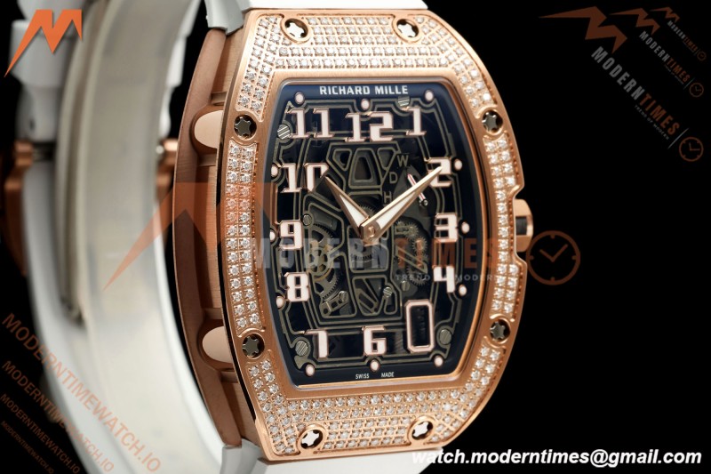 Richard Mille - RM67-01 Dia RG/Wht RU Skeleton Dial AVF CRMA6