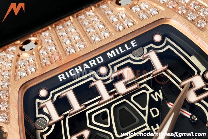 Richard Mille - RM67-01 Dia RG/Blk RU Skeleton Dial AVF CRMA6
