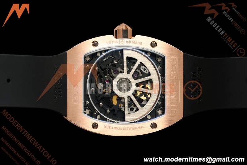 Richard Mille - RM67-01 Dia RG/Blk RU Skeleton Dial AVF CRMA6