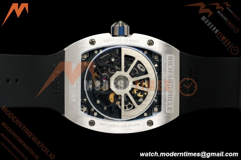 Richard Mille - RM67-01 Ti/Blk RU Blue Skeleton Dial AVF CRMA6