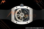 Richard Mille - RM67-01 Ti/Blk RU Blue Skeleton Dial AVF CRMA6