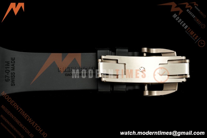 Richard Mille - RM67-01 Ti/Blk RU Blue Skeleton Dial AVF CRMA6