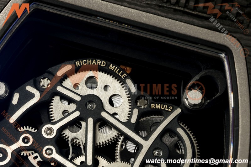 Richard Mille - RM055 Bubba Watson Asia Edition Black NTPT/RU BLK/RG Skeleton MILLEF RMUL2