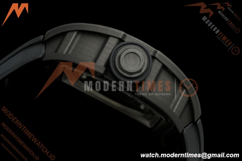 Richard Mille - RM055 Bubba Watson Asia Edition Black NTPT/RU BLK/RG Skeleton MILLEF RMUL2