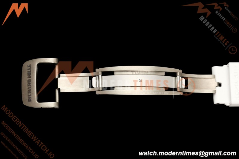 Richard Mille - RM055 Bubba Watson Black NTPT/Wht RU Wht/Red Skeleton Dial MILLEF RMUL2