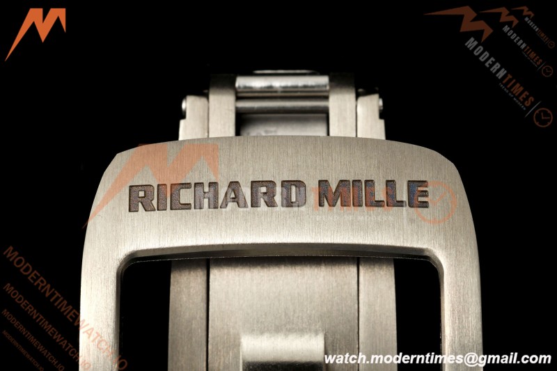 Richard Mille - RM055 Bubba Watson Black NTPT/Blu RU Skeleton Dial MILLEF RMUL2