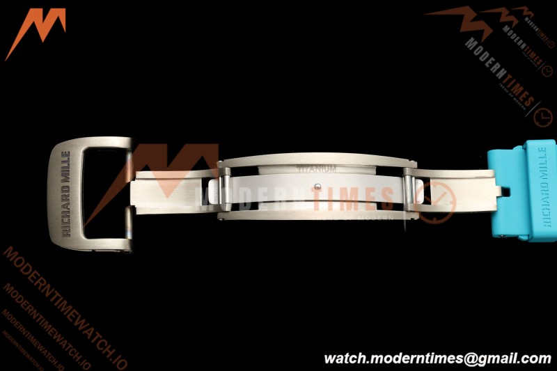 Richard Mille - RM055 Bubba Watson Black NTPT/Blu RU Skeleton Dial MILLEF RMUL2