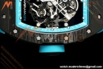 Richard Mille - RM055 Bubba Watson Black NTPT/Blu RU Skeleton Dial MILLEF RMUL2