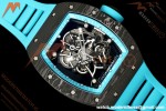 Richard Mille - RM055 Bubba Watson Black NTPT/Blu RU Skeleton Dial MILLEF RMUL2