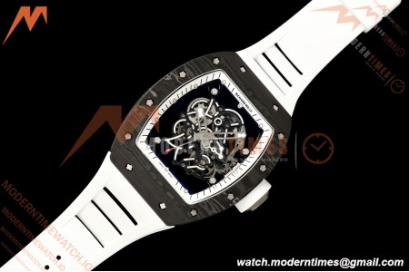 Richard Mille - RM055 Bubba Watson Black NTPT/Wht RU Wht/Blk Skeleton Dial MILLEF RMUL2 Free Sprung