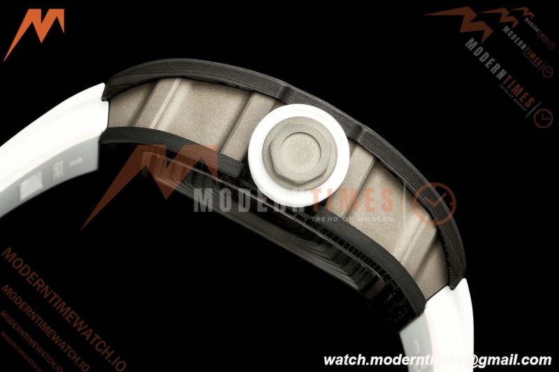 Richard Mille - RM055 Bubba Watson Black NTPT/Wht RU Wht/Blk Skeleton Dial MILLEF RMUL2 Free Sprung