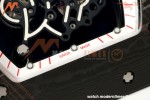Richard Mille - RM055 Bubba Watson Black NTPT/Wht RU Wht/Red Skeleton Dial MILLEF RMUL2 Free Sprung