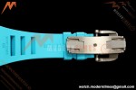 Richard Mille - RM055 Bubba Watson Black NTPT/Blue RU Skeleton Dial MILLEF RMUL2 Free Sprung