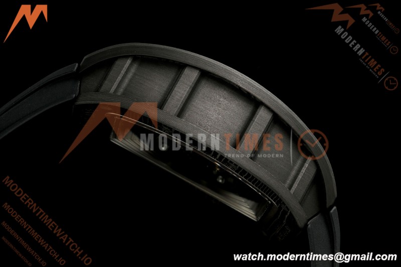 Richard Mille - RM055 Bubba Watson Black NTPT/Black RU RG/Blk Skeleton Dial MILLEF RMUL2 Free Sprung