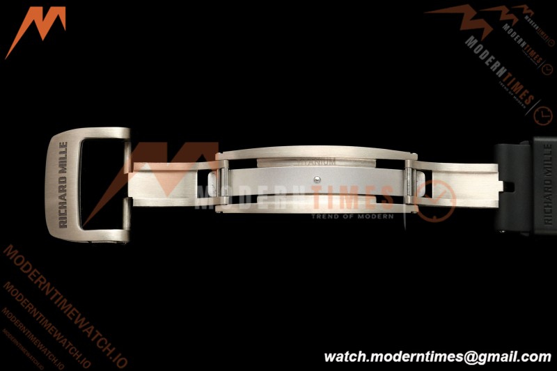 Richard Mille - RM055 Bubba Watson Black NTPT/Black RU RG/Blk Skeleton Dial MILLEF RMUL2 Free Sprung