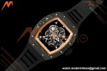 Richard Mille - RM055 Bubba Watson Black NTPT/Black RU RG/Blk Skeleton Dial MILLEF RMUL2 Free Sprung