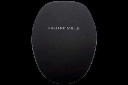 Richard Mille - Black Oval Leather Watch Box Set Top 1:1 Quality with Booklet and Tag