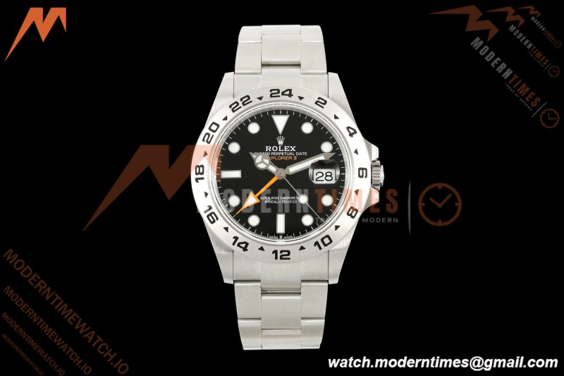 Rolex - Explorer II 226570 42mm SS/SS 904L CHS Black Dial QF SH3285