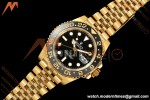 Rolex - GMT II 126718GRNR 40mm 904L Jub YG/YG Black Dial QF VR3285