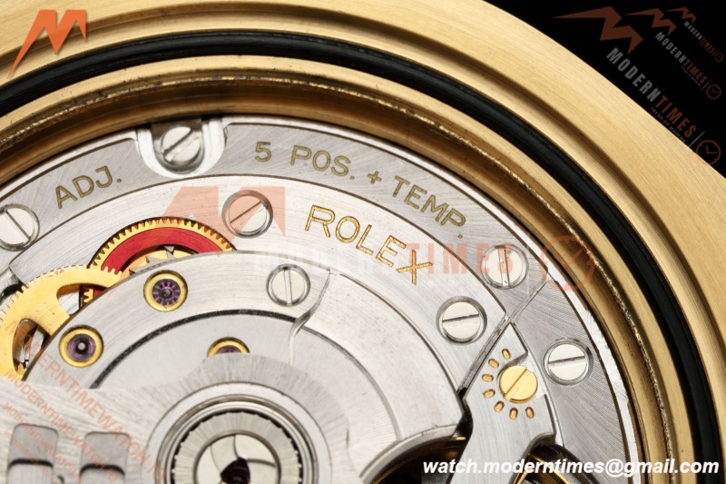 Rolex - GMT II 126718GRNR 40mm 904L Jub YG/YG Tiger Iron Dial QF VR3285