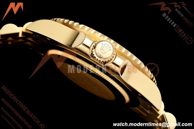 Rolex - GMT II 126718GRNR 40mm 904L Jub YG/YG Tiger Iron Dial QF VR3285