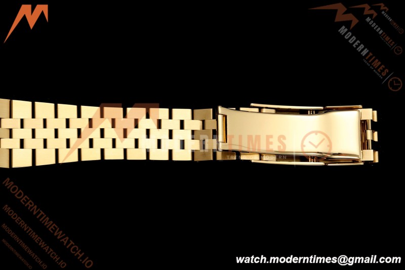Rolex - GMT II 126718GRNR 40mm 904L Jub YG/YG Tiger Iron Dial QF VR3285 Free Sprung