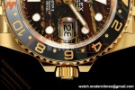 Rolex - GMT II 126718GRNR 40mm 904L Jub YG/YG Tiger Iron Dial QF VR3285 Free Sprung