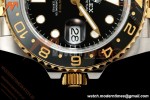 Rolex - GMT II 126713GRNR 40mm 904L Jub SS/YG Black Dial QF JH3285 Free Sprung