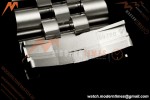 Rolex - GMT II 126710BLRO Pepsi 40mm 904L Jub SS/SS Black Dial QF JH3285 Free Sprung | QF Factory ロレックス GMTマスターII 126710BLRO「ペプシ」 40mm 904Lステンレススチール ブラックダイアル ジュビリーブレス JH3285搭載 フリースプラング