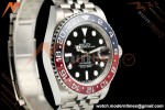 Rolex - GMT II 126710BLRO Pepsi 40mm 904L Jub SS/SS Black Dial QF JH3285 Free Sprung | QF Factory ロレックス GMTマスターII 126710BLRO「ペプシ」 40mm 904Lステンレススチール ブラックダイアル ジュビリーブレス JH3285搭載 フリースプラング