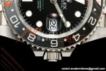 Rolex - GMT II 126710GRNR Bruce Wayne 40mm 904L Jub SS/SS Black Dial QF JH3285 Free Sprung