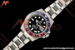 Rolex - GMT II 126710BLRO Pepsi 40mm 904L Oys SS/SS Black Dial RF JH3285 Free Sprung