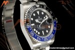 Rolex - GMT II 126710BLNR Batman 40mm 904L Oys SS/SS Black Dial RF JH3285 Free Sprung
