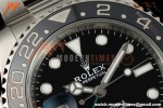 Rolex - GMT II 126720VTNR LHD 40mm 904L Oys SS/SS Black Dial RF JH3285 Free Sprung
