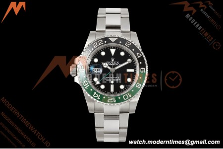 Rolex - GMT II 126720VTNR LHD 40mm 904L Oys SS/SS Black Dial RF JH3285