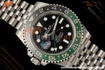 Rolex - GMT II 126720VTNR LHD 40mm 904L Jub SS/SS Black Dial RF JH3285 Free Sprung