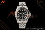 Rolex - GMT II 126710GRNR Bruce Wayne 40mm 904L Jub SS/SS Black Dial RF JH3285