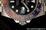 Rolex - GMT II 126710BLRO Pepsi 40mm 904L Jub SS/SS Black Dial RF JH3285