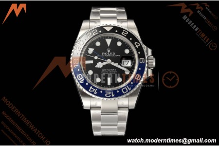 Rolex - GMT II 126710BLNR Batman 40mm 904L Oys SS/SS Black Dial VSF V3 DD3285