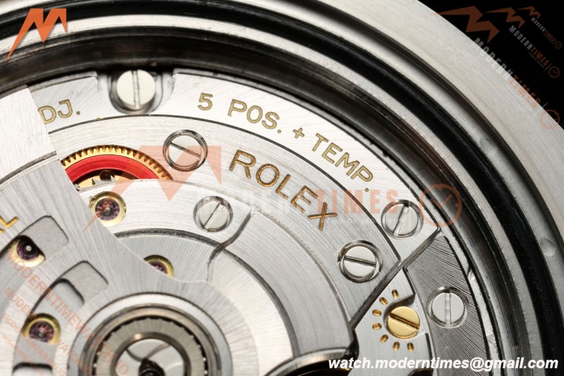 Rolex - GMT II 126711CHNR Rootbeer 40mm Oys 904L RG/SS Black QF JH3285 Free Sprung