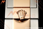 Rolex - GMT II 126711CHNR Rootbeer 40mm Oys 904L RG/SS Black QF JH3285 Free Sprung