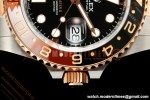 Rolex - GMT II 126711CHNR Rootbeer 40mm Oys 904L RG/SS Black QF JH3285 Free Sprung