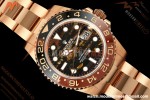 Rolex - GMT II 126715CHNR 40mm 904L Oys RG/RG Tiger Iron QF JH3285 Free Sprung