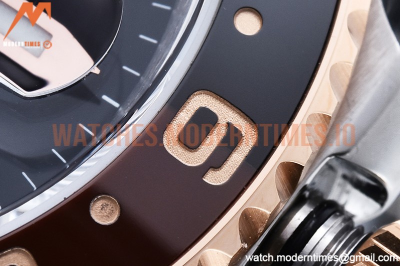 Rolex - GMT II 126711CHNR 904L RG/SS Blk GMF V6 SH3285 CHS