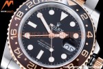 Rolex - GMT II 126711CHNR 904L RG/SS Blk GMF V6 SH3285 CHS