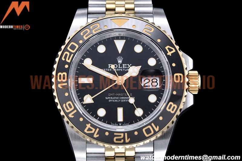 Rolex - GMT II 126713 904 Jub YG/SS GMF V6 SH3285 CHS
