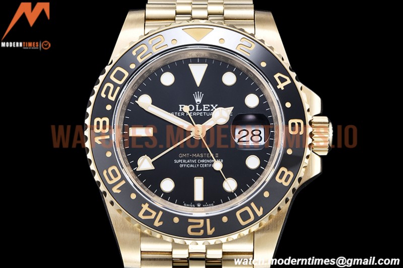 Rolex - GMT II 126718 904 Jub YG/YG GMF V6 SH3285 CHS