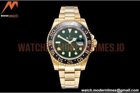Rolex - GMT II 116718LN 904 Wrp YG/YG Grn KF VR3186 CHS