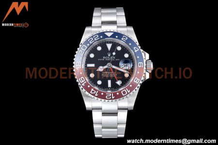 Rolex - GMT II 126710BLRO Oys 40mm 904L SS/SS Black EWF VR3285 CHS