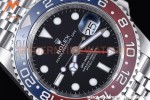 Rolex - GMT II 126710BLRO Jub 40mm 904L SS/SS Black EWF VR3285 CHS